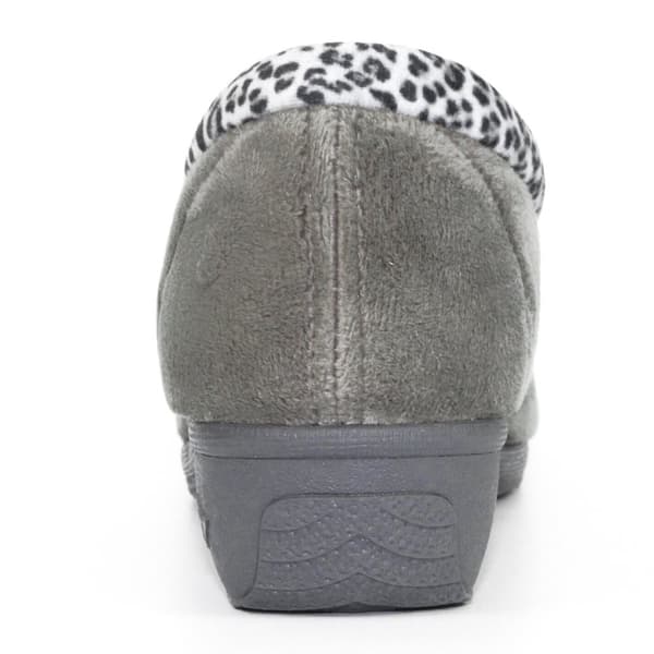 Lunar Kvinnor/Damer Paloma Leopard Print Tofflor