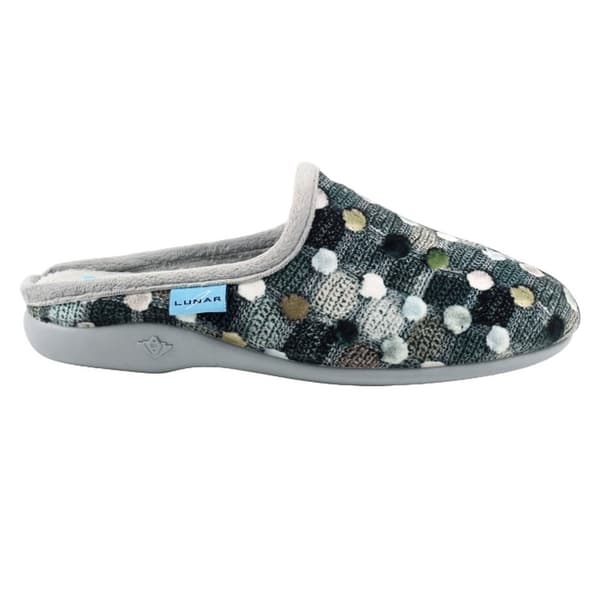 Lunar Womens/Ladies Crackle Slippers