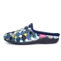 Miniatyrbilde 2 av 5: Lunar Womens/Ladies Crackle Slippers