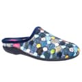 Miniatyrbilde 1 av 5: Lunar Womens/Ladies Crackle Slippers