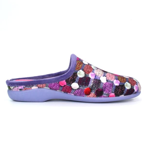 Lunar Womens/Ladies Crackle Slippers