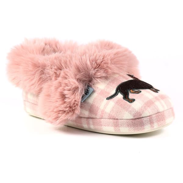 Lazy Dogz Kvinder/Damer Callie Moccasin-tøfler Pink 5 UK-6 UK