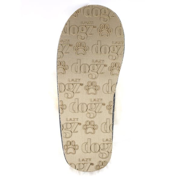 Lazy Dogz Womens/Ladies Dane Faux Suede Slippers