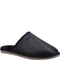 Miniatyrbilde 1 av 3: Hush Puppies Mens Coady Leather Slippers