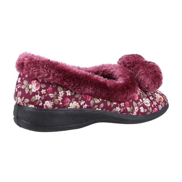Fleet & Foster Womens/Ladies Goldfinch Floral Slippers