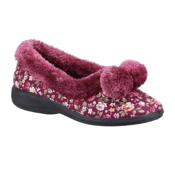 Fleet & Foster Womens/Ladies Goldfinch Floral Slippers