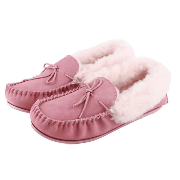 Eastern Counties Leather Womens/Ladies Willow Suede Moccasins