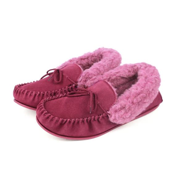Eastern Counties Leather Womens/Ladies Willow Suede Moccasins