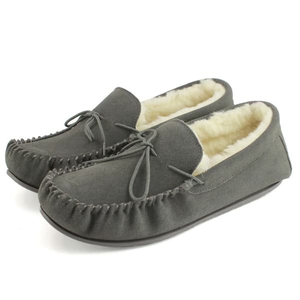 Eastern Counties Leather Joel Moccasins i ruskind til mænd