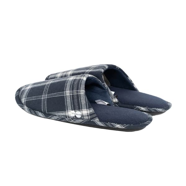 Crosshatch Mens Twostep Checked Slippers