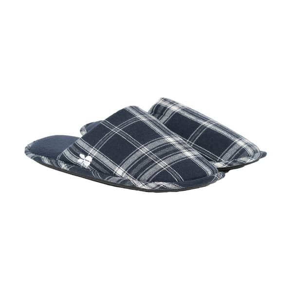 Crosshatch Mens Twostep Checked Slippers