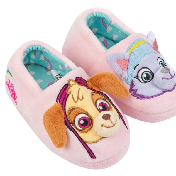 Paw Patrol Tofflor med 3D-öron för flickor Skye & Everest