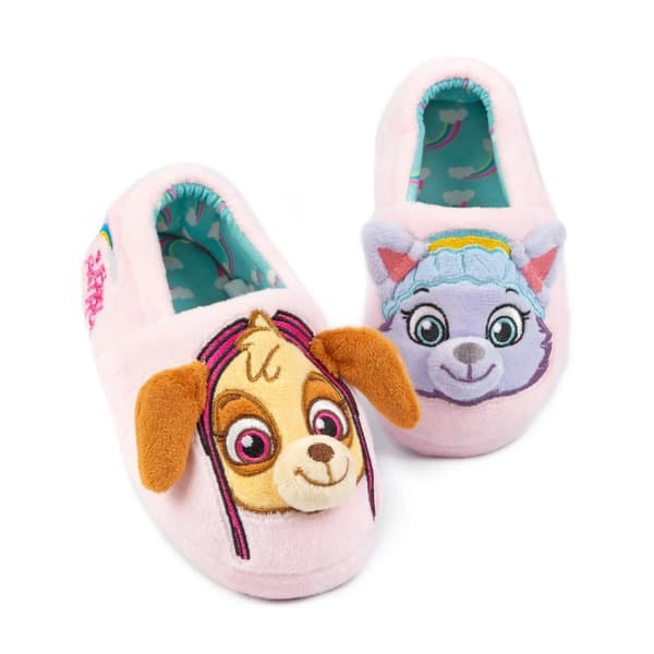 Paw Patrol Tofflor med 3D-öron för flickor Skye & Everest
