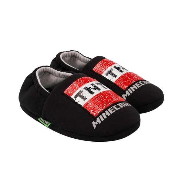 Minecraft Boys Sequin Slippers