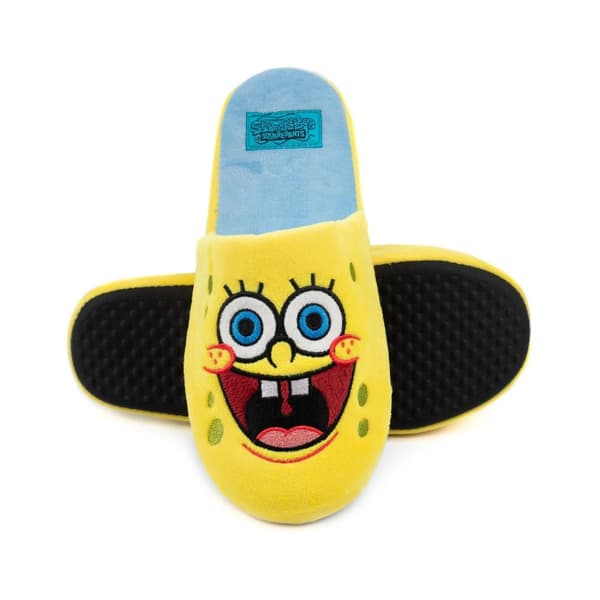 SpongeBob SquarePants Unisex Adult Contrast Slippers