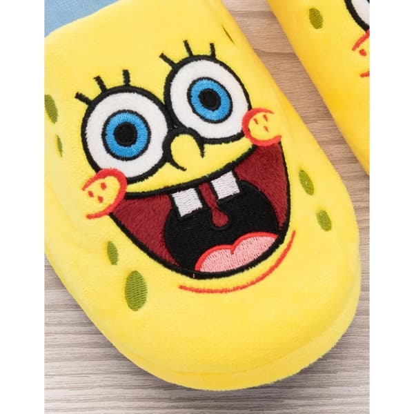 SpongeBob SquarePants Unisex Adult Contrast Slippers