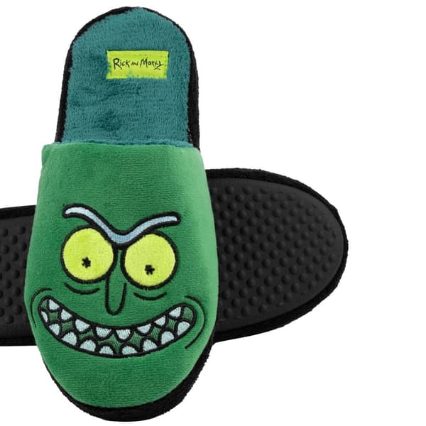 Rick And Morty Pickle Rick-tøfler til mænd