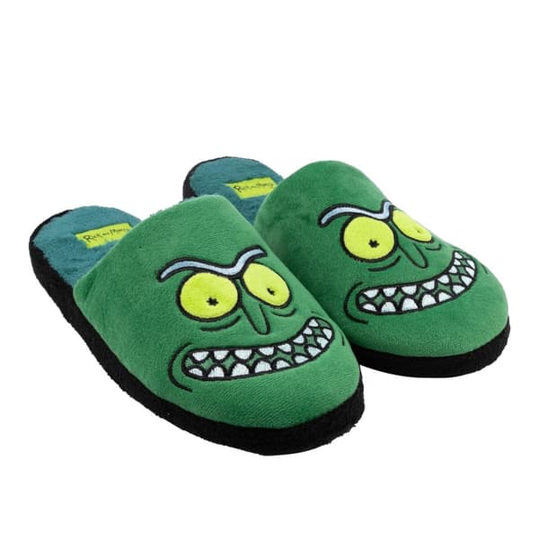 Rick And Morty Pickle Rick-tøfler til mænd