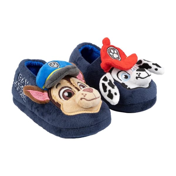 Paw Patrol Childrens/Kids Chase & Marshall 3D Ears tofflor