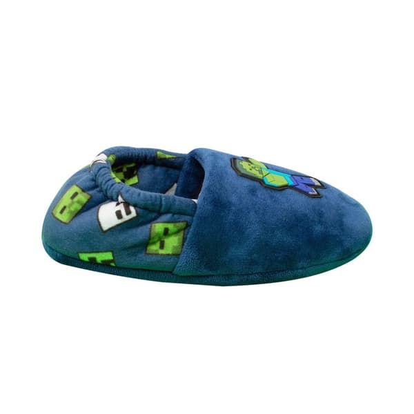 Minecraft Childrens/Kids Zombie Vs Creeper Slippers