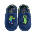 Miniatyrbilde 1 av 2: Minecraft Childrens/Kids Zombie Vs Creeper Slippers