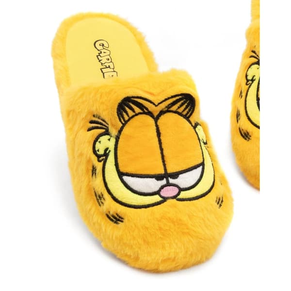 Garfield Unisex Adult Embroidered Slippers
