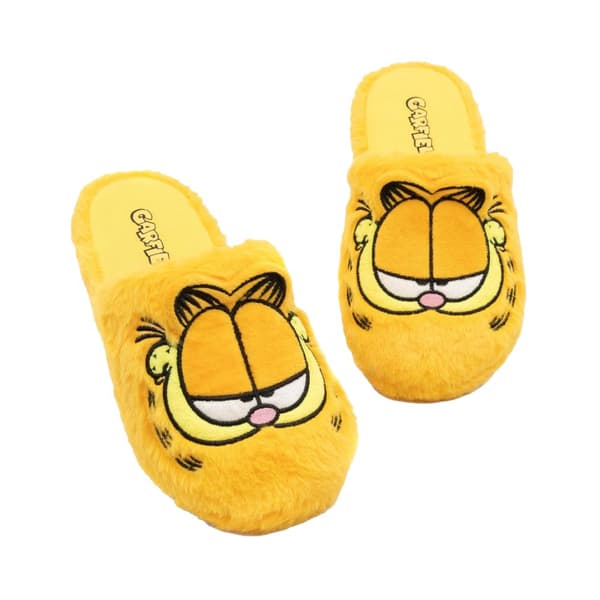 Garfield Unisex Adult Embroidered Slippers