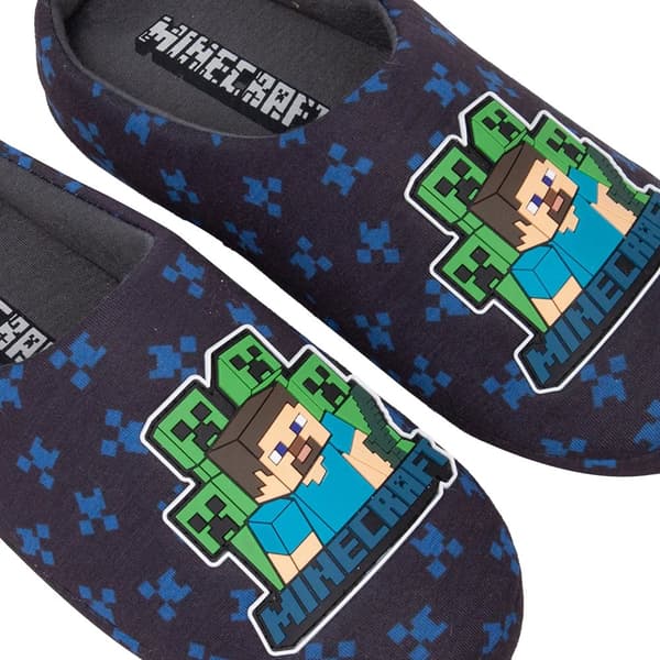 Minecraft Boys Creeper Slippers