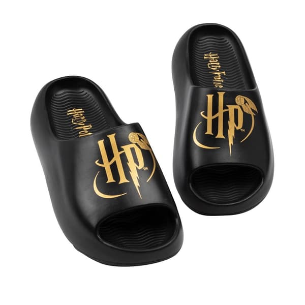 Harry Potter Childrens/Kids Golden Snitch Moulded Footbed Sliders