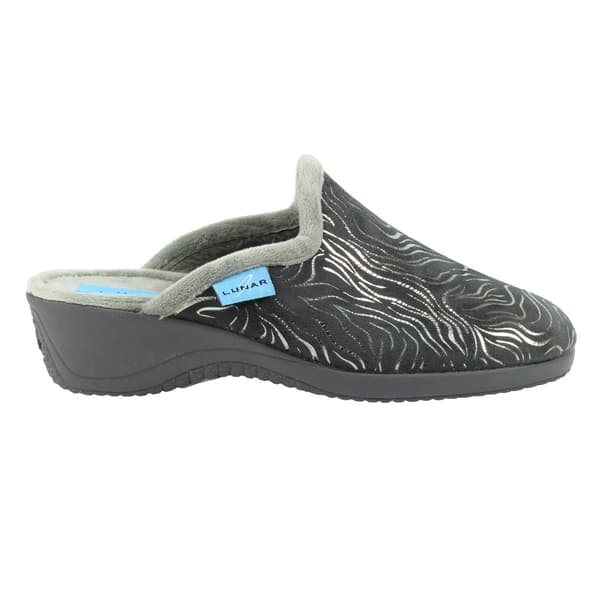 Lunar Womens/Ladies Darlene Wedge Slippers