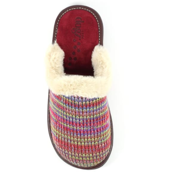 Lazy Dogz Womens/Ladies Alfa Knitted Slippers