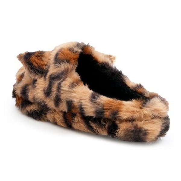 Slumberzzz Girls Animal Print Sliders