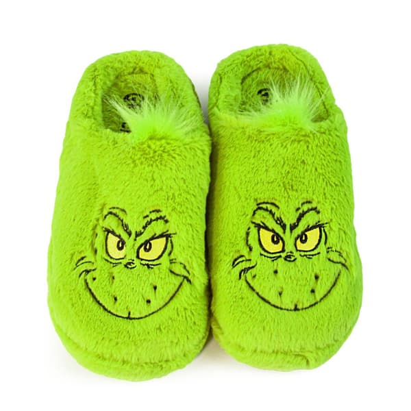 The Grinch Unisex vuxen ansikte fuskpäls tofflor
