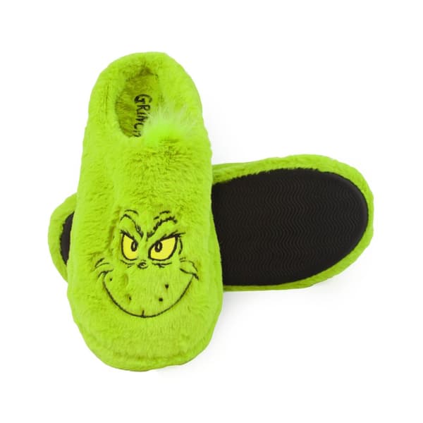 The Grinch Unisex vuxen ansikte fuskpäls tofflor
