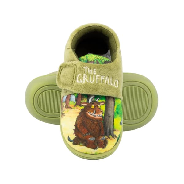 The Gruffalo Tofflor med logo för pojkar