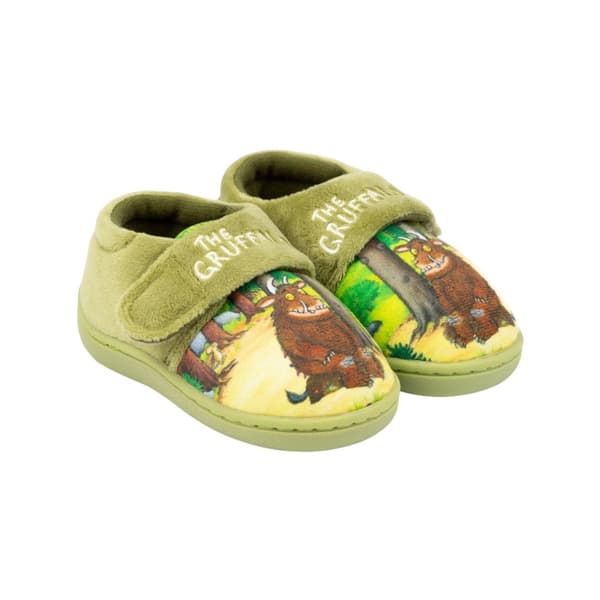 The Gruffalo Tofflor med logo för pojkar