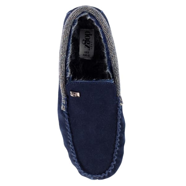 Lazy Dogz Mens Worley Suede Slippers