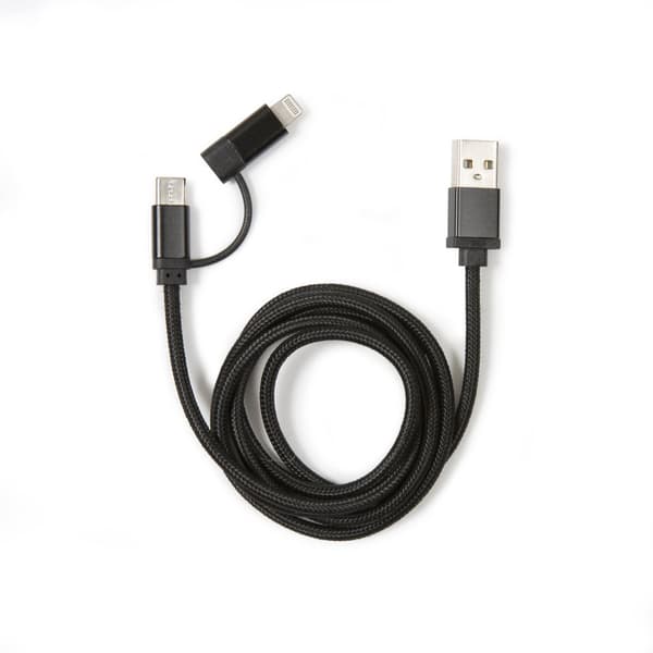 2 in 1 Phone Cable Kikkerland