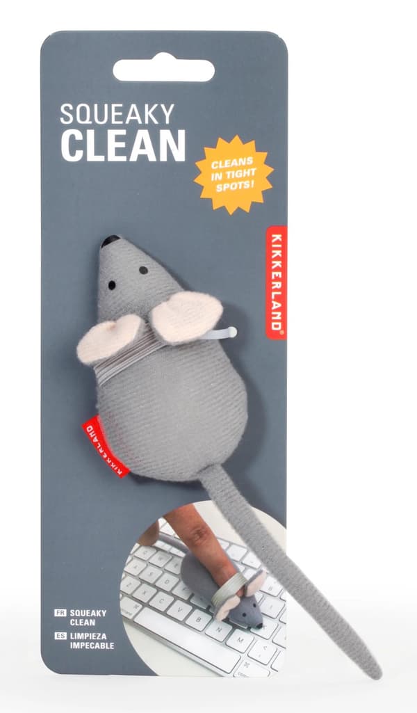 Squeaky Clean Mouse Kikkerland