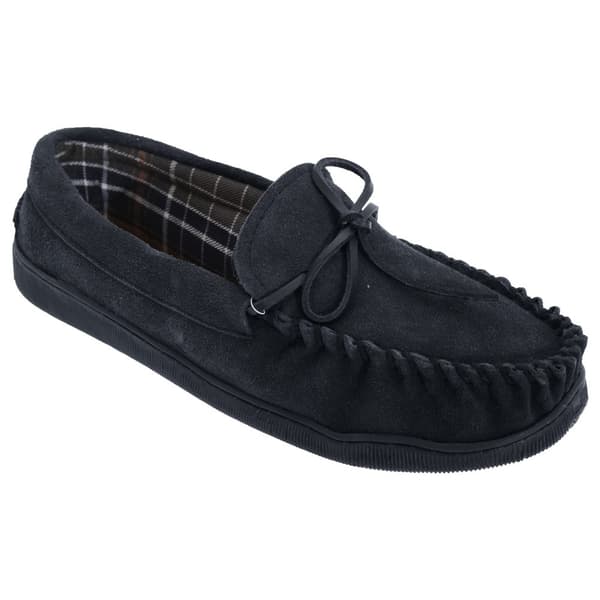 Mokkers Mens Adie Suede Moccasin Slippers