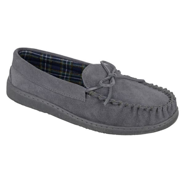 Mokkers Mens Adie Suede Moccasin Slippers