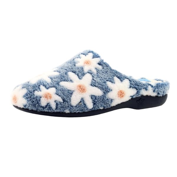 Lunar Womens/Ladies Plumeria Mule Slippers