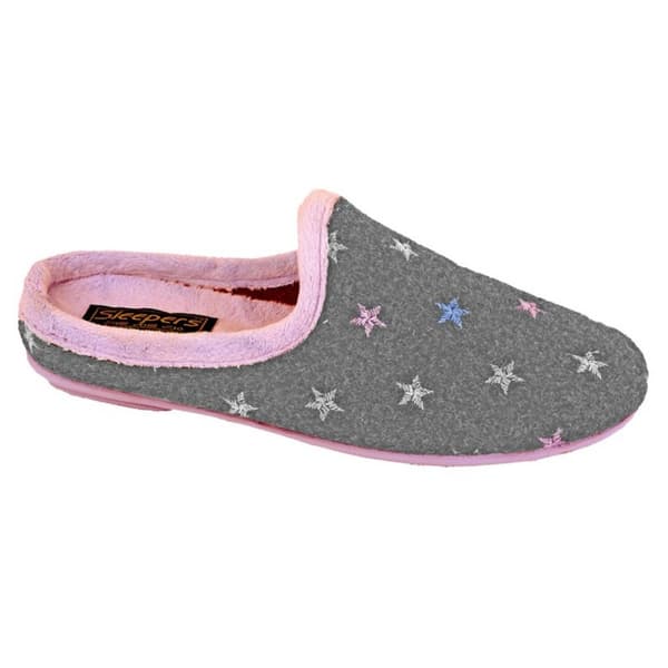 Sleepers Womens/Ladies Ellie Star Motif Mule Slippers