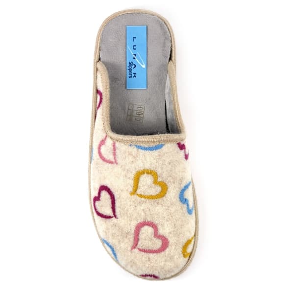 Lunar Womens/Ladies Love Mule Slippers