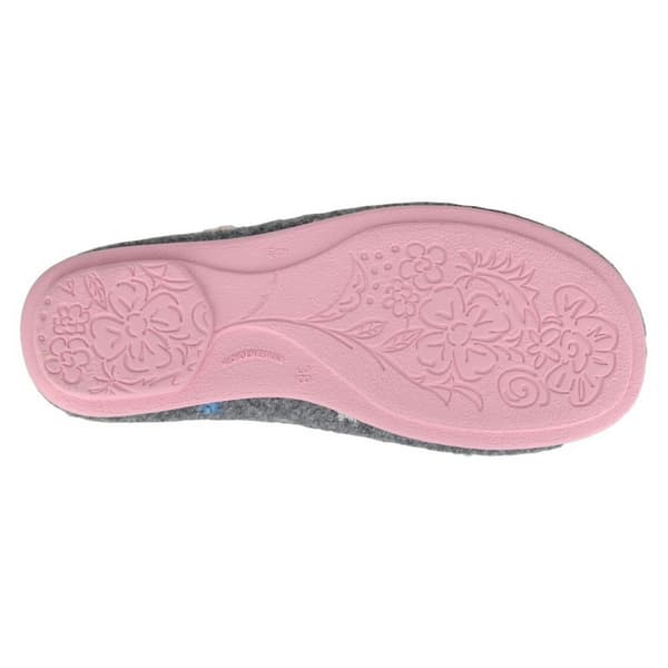 Sleepers Dam/Ladies Aria stickade tofflor med stjärnmotiv