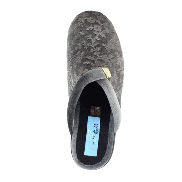 Lunar Womens/Ladies Amaretto Mule Slippers