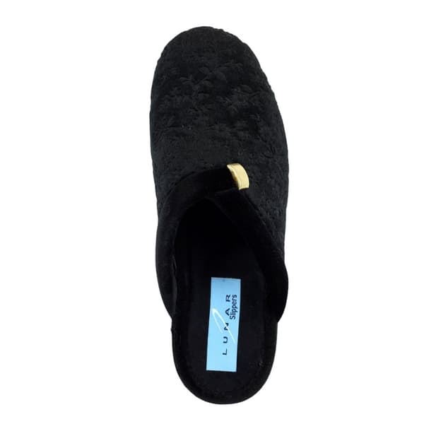 Lunar Womens/Ladies Amaretto Mule Slippers