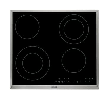 AEG HK634021XB, Musta, Kiinteä, 56 cm, Keraaminen, Keraaminen, 4 alue(tta)