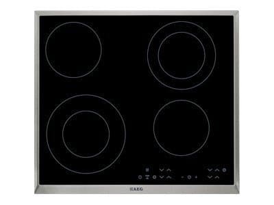 AEG HK634021XB, Musta, Kiinteä, 56 cm, Keraaminen, Keraaminen, 4 alue(tta) musta