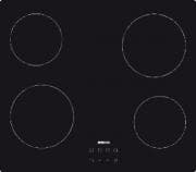 Beko HIC 64400 E - Keramisk komfyrtopp - 4 plater - bredde: 58 cm - dybde: 51 cm - uten ramme - svart
